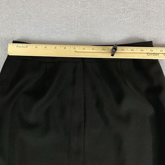 Caslon Career Blazer 3-Button Fully Lined Suit Jacket Sz 6 and Skirt Black Sz 10 - Picture 15 of 16